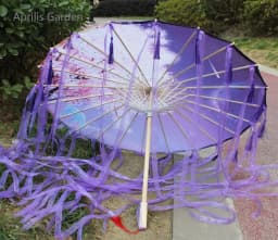 Chinese Dance Performance Lace Umbrella Classical Hanfu Oil Paper Umbrella Fairy Ancient Parasol Paraguas Inverso El Principito