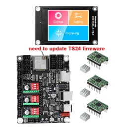 Makerbase MKS DLC32 V2.1 32bits Motherboard Offline Controller WIFI TFT Touch Screen TS24/TS35-R For Laser Engraving Machine
