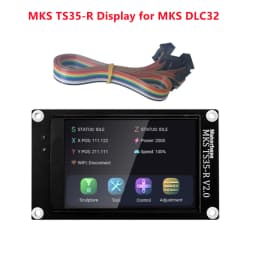 Makerbase MKS DLC32 V2.1 32bits Motherboard Offline Controller WIFI TFT Touch Screen TS24/TS35-R For Laser Engraving Machine