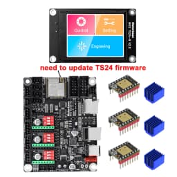 Makerbase MKS DLC32 V2.1 32bits Motherboard Offline Controller WIFI TFT Touch Screen TS24/TS35-R For Laser Engraving Machine