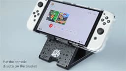 NS Normal Switch Game Console Stand For Nintendo Switch 1/2Mobie Phone Pad Pink Holder Classic NS Bracket Adjustable Accessories