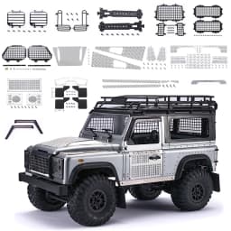 Metal OP Simulated Decorations Accessaries Diy for MN Model D90 D91 MN99 MN99S V1 V2 1/12 RC Car Window Mesh Upgrade Spare Parts