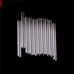 New 10pcs/batch Transparent Pyrex Glass Blow Tube 100mm Long Thick Wall Test Tube 10*100mm