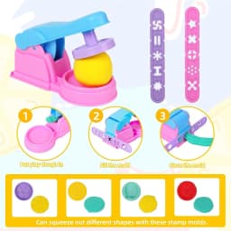 Playdough Tools Accessories for Kids Plastic Plasticene Toys with Animal Cutters Play Dough Mold Set Children Puzzle Party Faovr