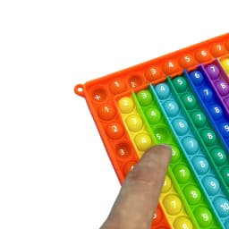 Multiplication Games Addition Chart Fidget Toys, 12x12&12+12 Times Table Math Practice Activity, Montessori Educational Toys
