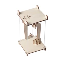 Tensioning structure science small production small invention DIY children's education handmade puzzle experimental material toy