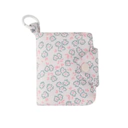 Cute Student Coin Purse Card Simplicity Floral Korean Fashion Wallet Card Holder for Girls Portable Cute Small Storage Bag