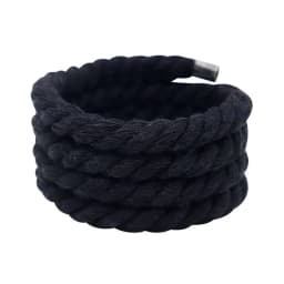2PCS Round Thick Rope Laces Polyester Cotton High Quality Solid Color Laces 0.8cm120cm Width 10Colors Bold Shoelaces
