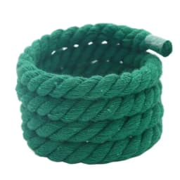 2PCS Round Thick Rope Laces Polyester Cotton High Quality Solid Color Laces 0.8cm120cm Width 10Colors Bold Shoelaces