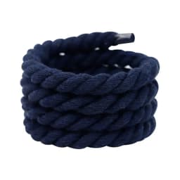 2PCS Round Thick Rope Laces Polyester Cotton High Quality Solid Color Laces 0.8cm120cm Width 10Colors Bold Shoelaces