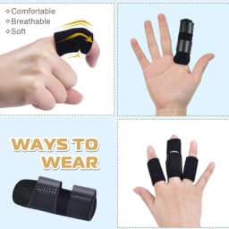 Trigger Finger Splint Fixing Brace Adjustable Straighten Sprain Support Finger Support Care Protect
