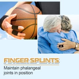 Trigger Finger Splint Fixing Brace Adjustable Straighten Sprain Support Finger Support Care Protect