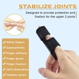 Trigger Finger Splint Fixing Brace Adjustable Straighten Sprain Support Finger Support Care Protect