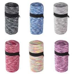 Mini Unisex Cotton Wrist Wallet Pouch with Zipper for Fitness Sports Running Gym Cycling - Secure Coin Purse Band