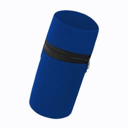 Mini Unisex Cotton Wrist Wallet Pouch with Zipper for Fitness Sports Running Gym Cycling - Secure Coin Purse Band