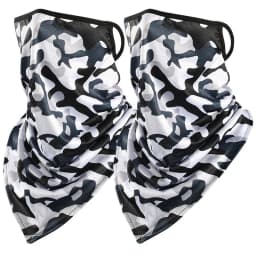 1/2Pcs Motorcycle Balaclava Camouflage Face Ice Silk Mask Anti-UV Running Riding Face Shield Sports Headwrap Moto Accessories