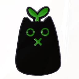 Enamel Pin Fashion Creative Animal Badge Pins Jewelry Children's Gift punk Style Small Cartoon Cute Black Cat Shape Metal