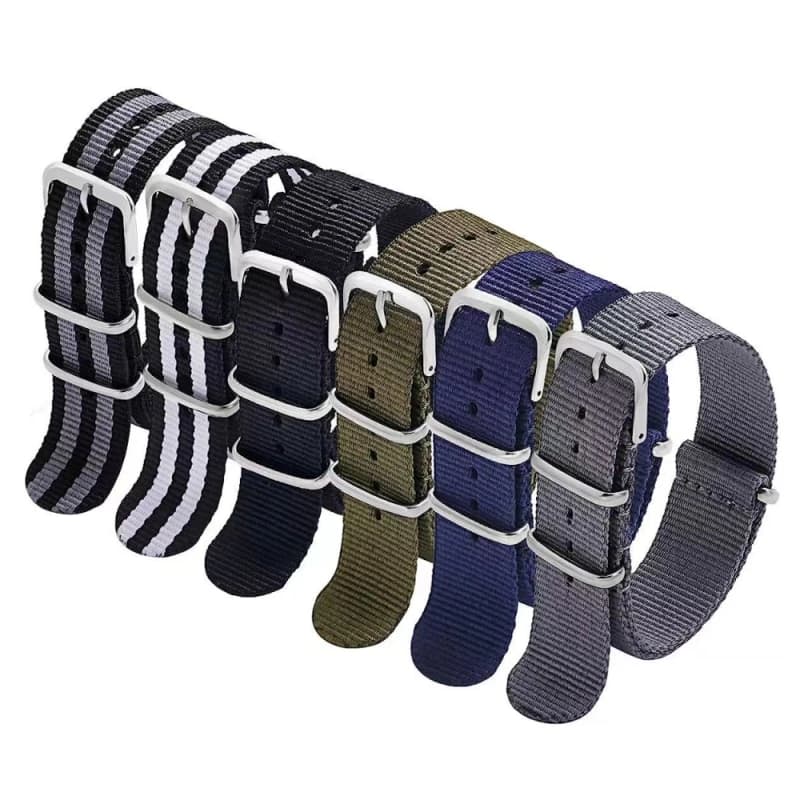 Classic Ballistic Nylon Watchband for NATO Strap 18mm 20mm 22mm Army Sport Bracelet Belt Accessories Dropshipping