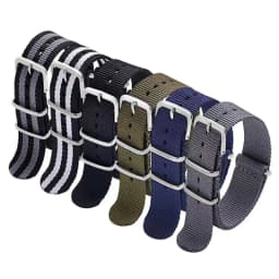 Classic Ballistic Nylon Watchband for NATO Strap 18mm 20mm 22mm Army Sport Bracelet Belt Accessories Dropshipping