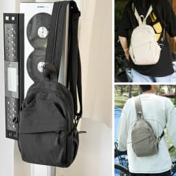 Crossbody Bag Men's Single Shoulder Small Backpack Chest Bag Women's Cycling Sports Mountain Climbing Boys Tablet Lightweight Mo