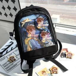 Y2K Cute Mini Backpack Women Kawaii Ita Bag Sweet Girl Transparent Rucksack DIY Personality Display Knapsack Lolita Shoulder Bag