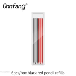 2.8mm Solid Carpenter Deep Hole Maker Construction Pencils with Built in Sharpener for Woodworking Drafting Architect Tool