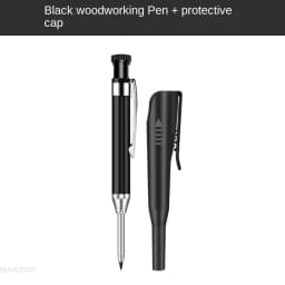2.8mm Solid Carpenter Deep Hole Maker Construction Pencils with Built in Sharpener for Woodworking Drafting Architect Tool