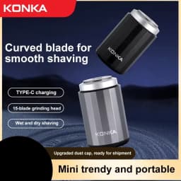 2026 NEW Type-c Rechargable Mini Portable Waterproof Electric Shaver Strong High Speed Long Endurance Suitable Wet and Dry