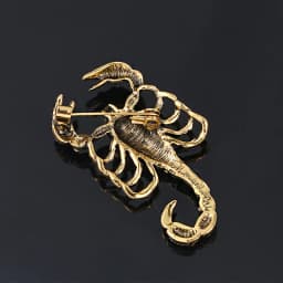 Fashion Jewelry Crystal Brooch Pin Scorpion Rhinestone Collar Brooches Dress Decoration Jewelry Brooches for Women
