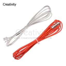 3D Printer Parts Ender3 100K Thermistor 12V/24V Cartridge Heater Suitable for Cr10 CR10s Ender3V2 Ender3 Hotend Parts