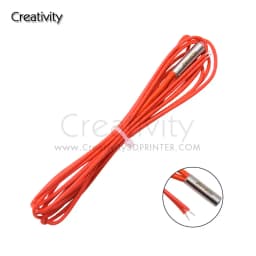 3D Printer Parts Ender3 100K Thermistor 12V/24V Cartridge Heater Suitable for Cr10 CR10s Ender3V2 Ender3 Hotend Parts