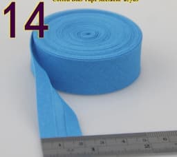 100% Cotton Bias tape, 20mm width 3/4" Ironed Single Fold Binding Bias Tape For Garment Craft DIY Handmaking 5m/lot