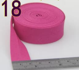 100% Cotton Bias tape, 20mm width 3/4" Ironed Single Fold Binding Bias Tape For Garment Craft DIY Handmaking 5m/lot