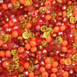 Isywaka Purple Multicolor 2mm,3*4mm,4*6mm,6*8mm Austria Faceted Crystal Glass Beads Loose Spacer Round Beads For Jewelry Making