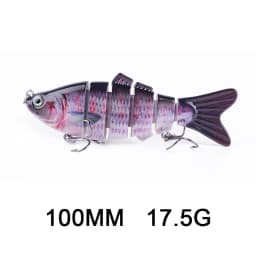Hanlin 5/6/7/8/10cm Mini Multi Jointed Swimbait Fishing Lure Flexible Fish Bait Bionic Crankbait Sinking Pesca Pike Bass Tackle