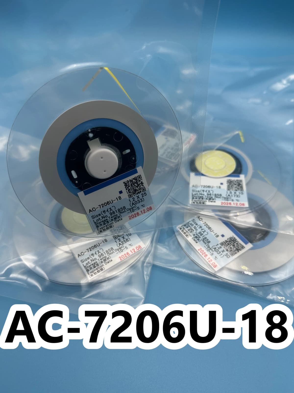 New Date ACF AC-7206U-18 TAPE For LCD Screen Repair 1.2/1.5/2.0mm*10m/25m/50m Original LCD Anisotropic Conductive ACF Film