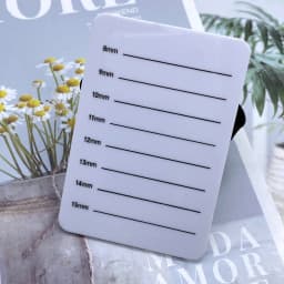 Grafted Eyelash Show Board Eyelash Extension Hand Plate Lash Holder Eyelash Extension Pallet With Adjustable Wrist Strap
