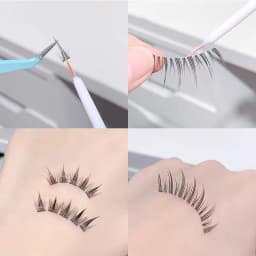 Quick Dry False Eyelash Extension Glue Strong Eyelashes Glue Self Adhesive Waterproof Makeup Long Lasting Invisible Cosmetics
