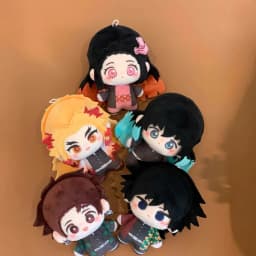 Demon Slayer anime Nezuko plush Fill Doll decoration Kawaii Pillow Product Japanese Anime Ghost Slayer Blade Doll Tanjiro gifts