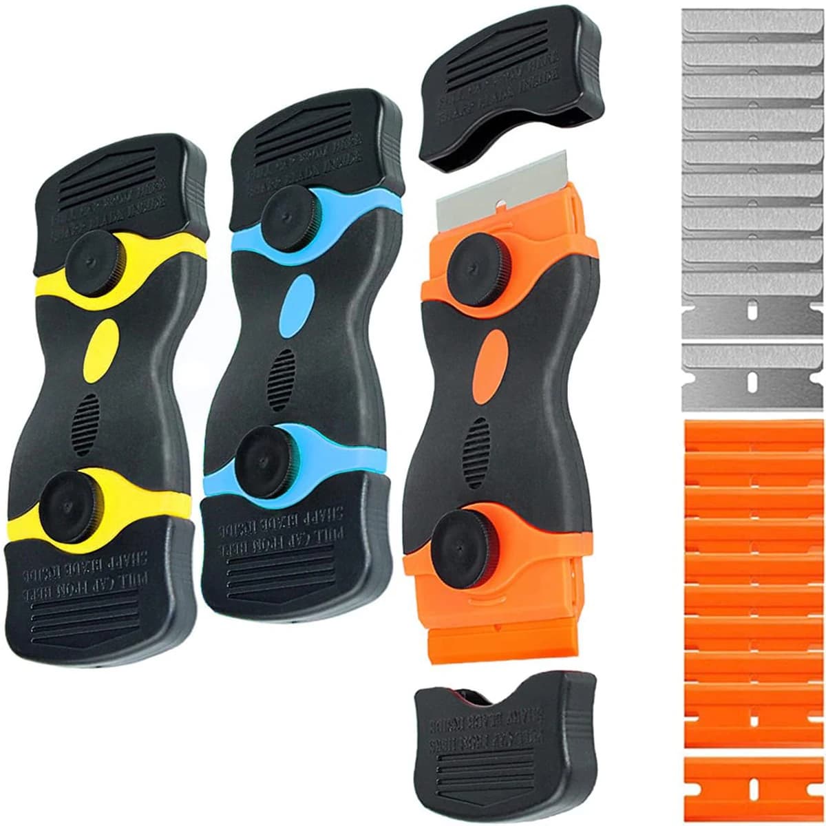 Razor Scraper Car Window Film Glue Cleaner Blade Tint Ceramic Glass Wrap Sticker Remover Kitchen Home Squeegee Tool