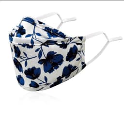 4 Styles New Upgrade Cotton Face Mask Covering Reusable Washable Solid Color Floral Printed Unisex Earloop Mask For Adult