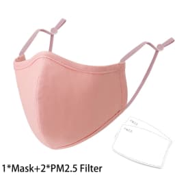 4 Styles New Upgrade Cotton Face Mask Covering Reusable Washable Solid Color Floral Printed Unisex Earloop Mask For Adult