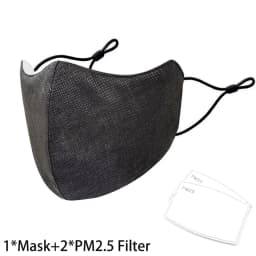 4 Styles New Upgrade Cotton Face Mask Covering Reusable Washable Solid Color Floral Printed Unisex Earloop Mask For Adult