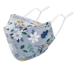 4 Styles New Upgrade Cotton Face Mask Covering Reusable Washable Solid Color Floral Printed Unisex Earloop Mask For Adult