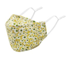 4 Styles New Upgrade Cotton Face Mask Covering Reusable Washable Solid Color Floral Printed Unisex Earloop Mask For Adult