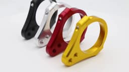 Universal Motorcycle Aluminium Steering Damper Fork Frame Mounting Clamp Bracket 30mm 32mm 33mm 35mm 37mm 38mm 39mm 40 45-60mm