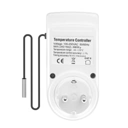Timer Socket Thermostat KT3100 Multi-Function Temperature Controller Outlet with Timer Switch Sensor Probe Heating Cooling