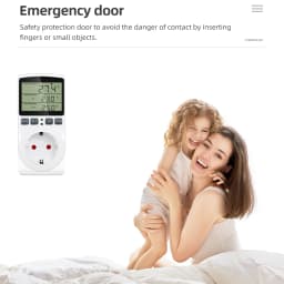 Timer Socket Thermostat KT3100 Multi-Function Temperature Controller Outlet with Timer Switch Sensor Probe Heating Cooling