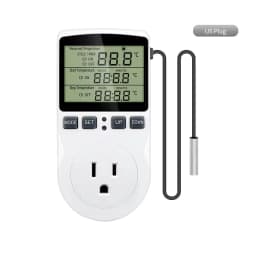 Timer Socket Thermostat KT3100 Multi-Function Temperature Controller Outlet with Timer Switch Sensor Probe Heating Cooling