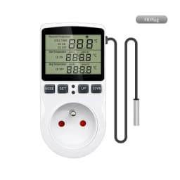 Timer Socket Thermostat KT3100 Multi-Function Temperature Controller Outlet with Timer Switch Sensor Probe Heating Cooling